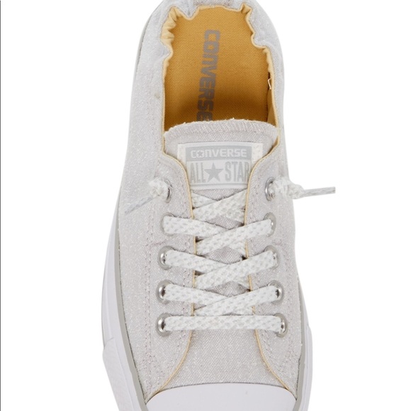 Converse Shoreline Linen Sneaker. Oyster Gray - Picture 3 of 3
